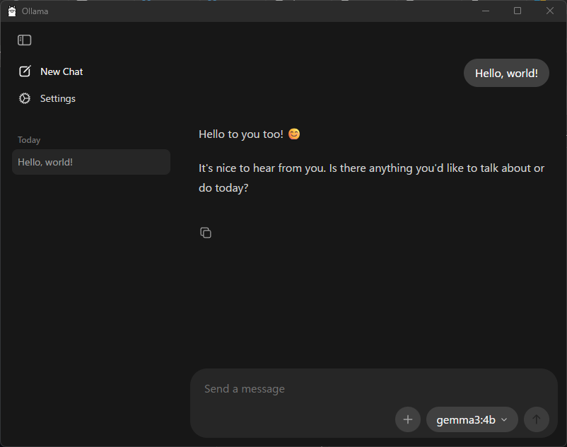 response